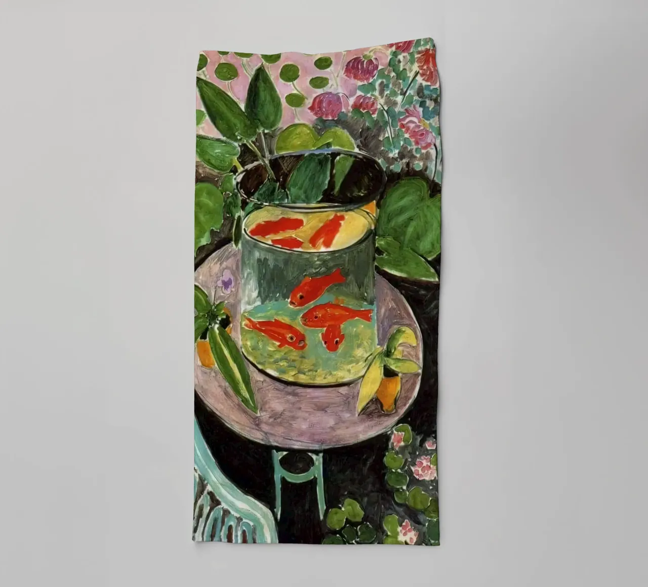 Henri Matisse Pesce rosso asciugamano da bagno da The Poster UK