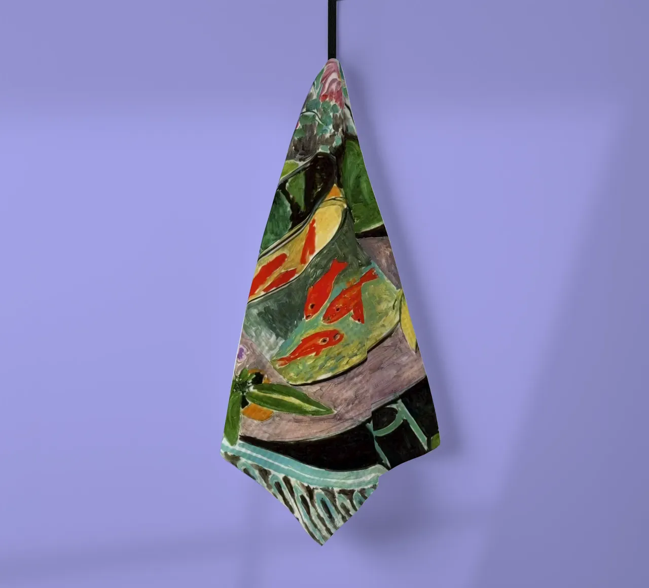Henri Matisse Roter Fisch Geschirrtuch von The Poster UK