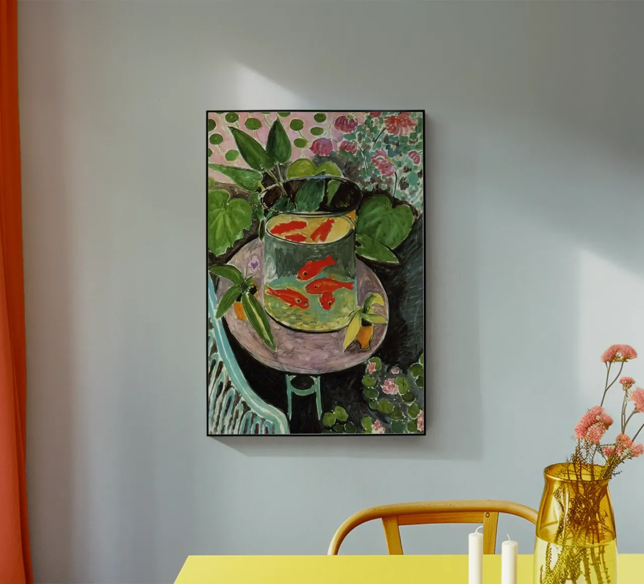 Henri Matisse Pez rojo metacrilato de The Poster UK
