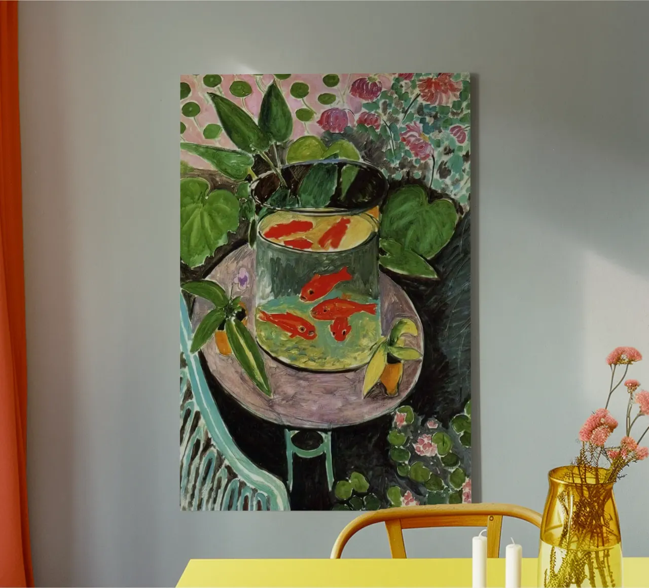 Henri Matisse Red Fish canvas by The Poster UK