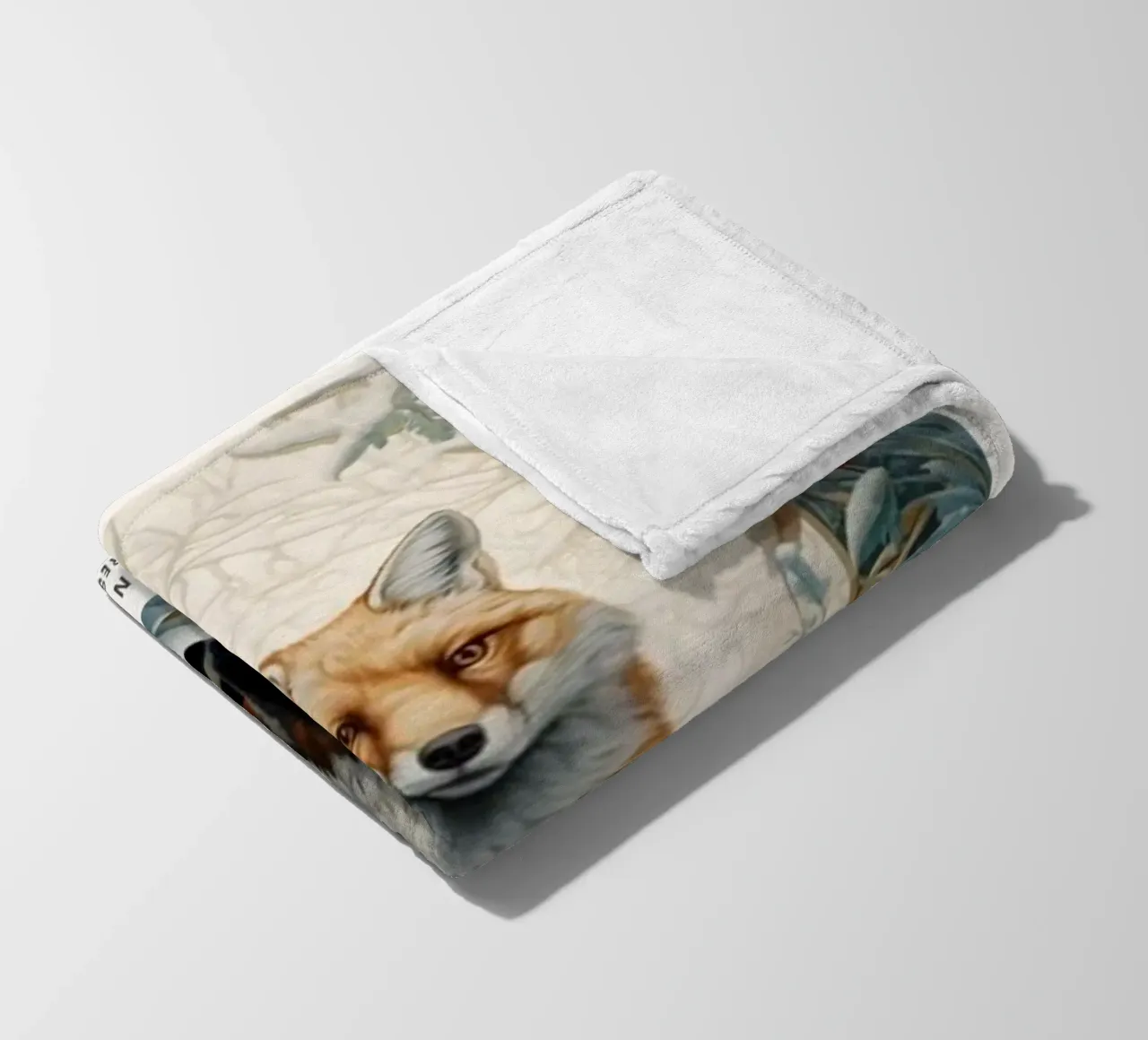 fuchs kunstwerk william morris Fleecedecke von komo store
