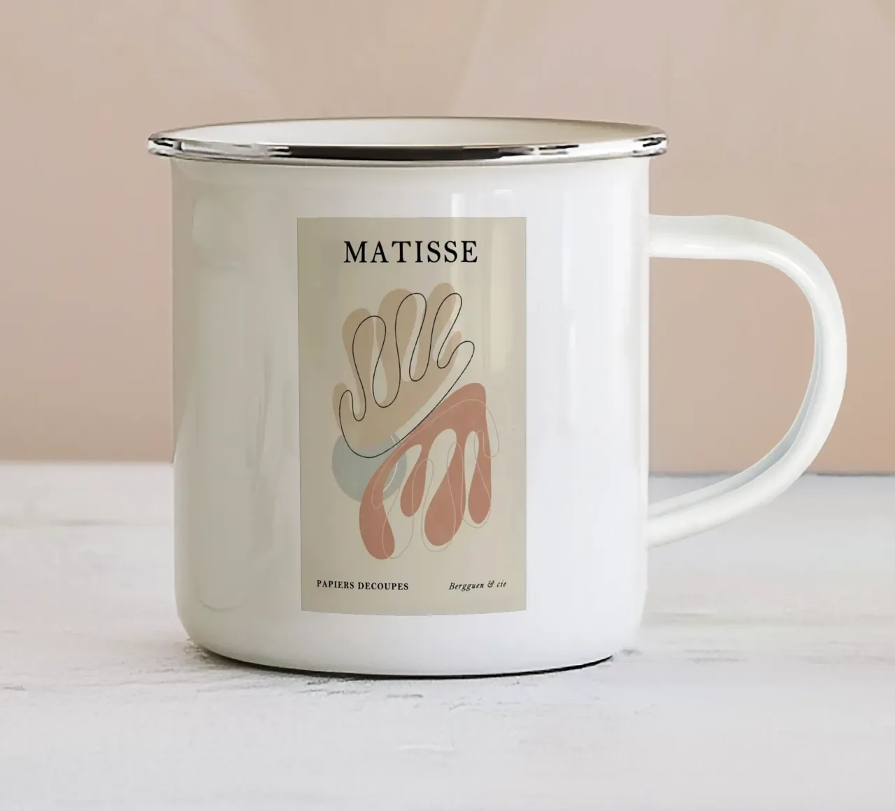 Henri Matisse arte #1 tazza in smalto da The Poster UK