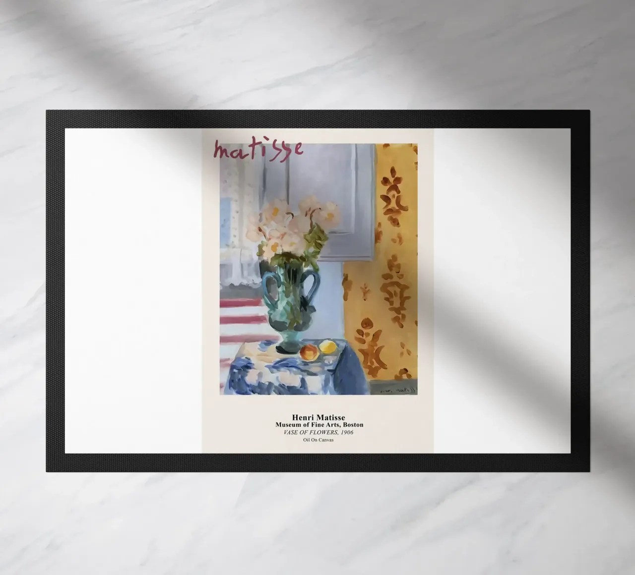 Henri Matisse Vaso di fiori, 1906 zerbino da The Poster UK