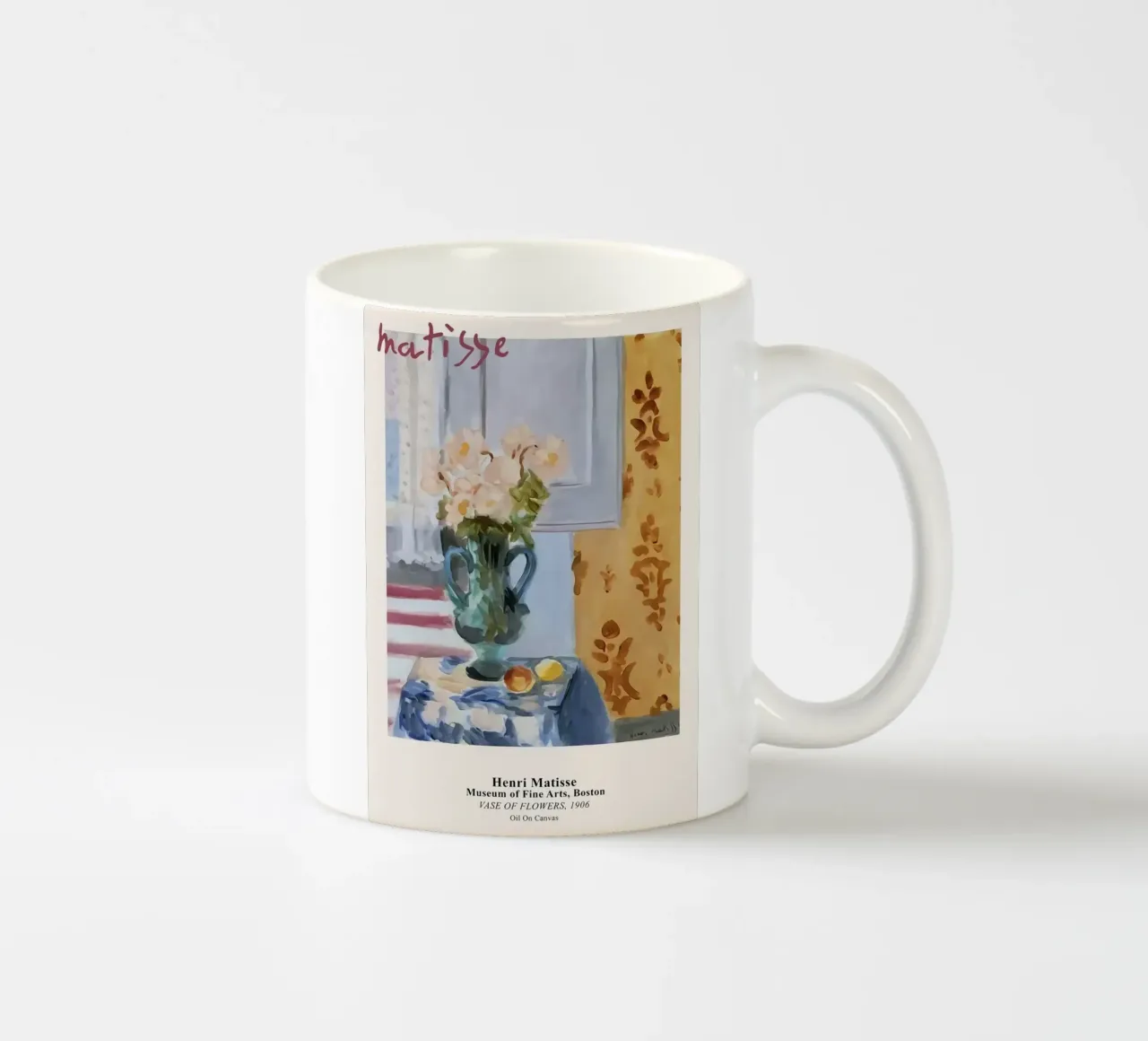 Henri Matisse Vaso di fiori, 1906 tazza in ceramica da The Poster UK