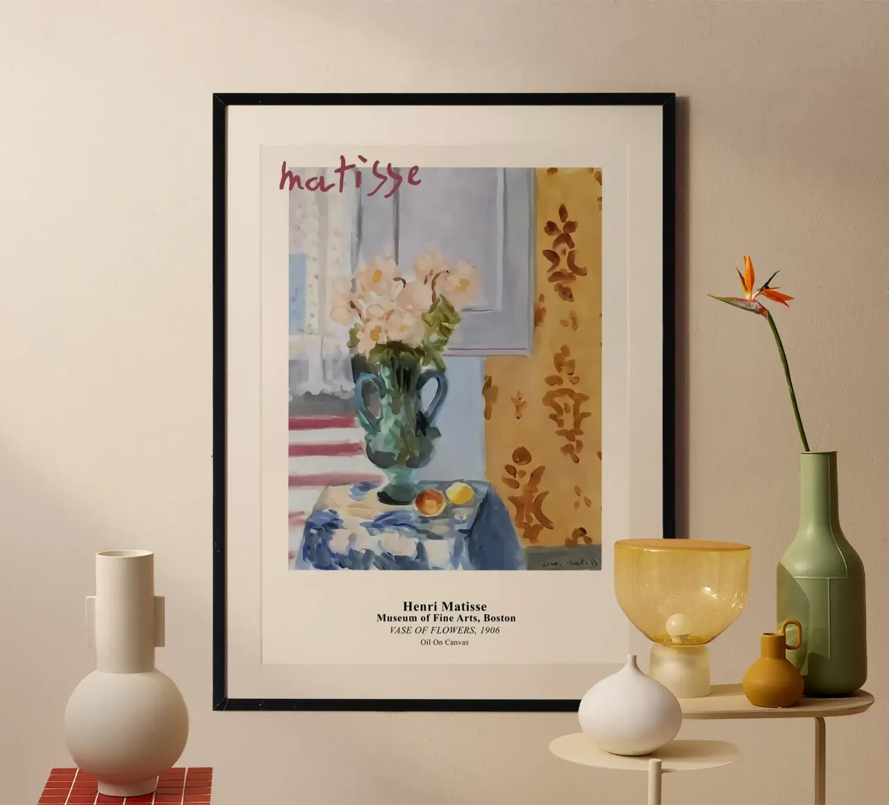 Henri Matisse Vaso di fiori, 1906 poster da The Poster UK