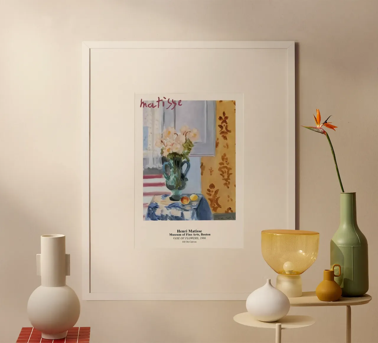 Henri Matisse Vaso di fiori, 1906 poster da The Poster UK