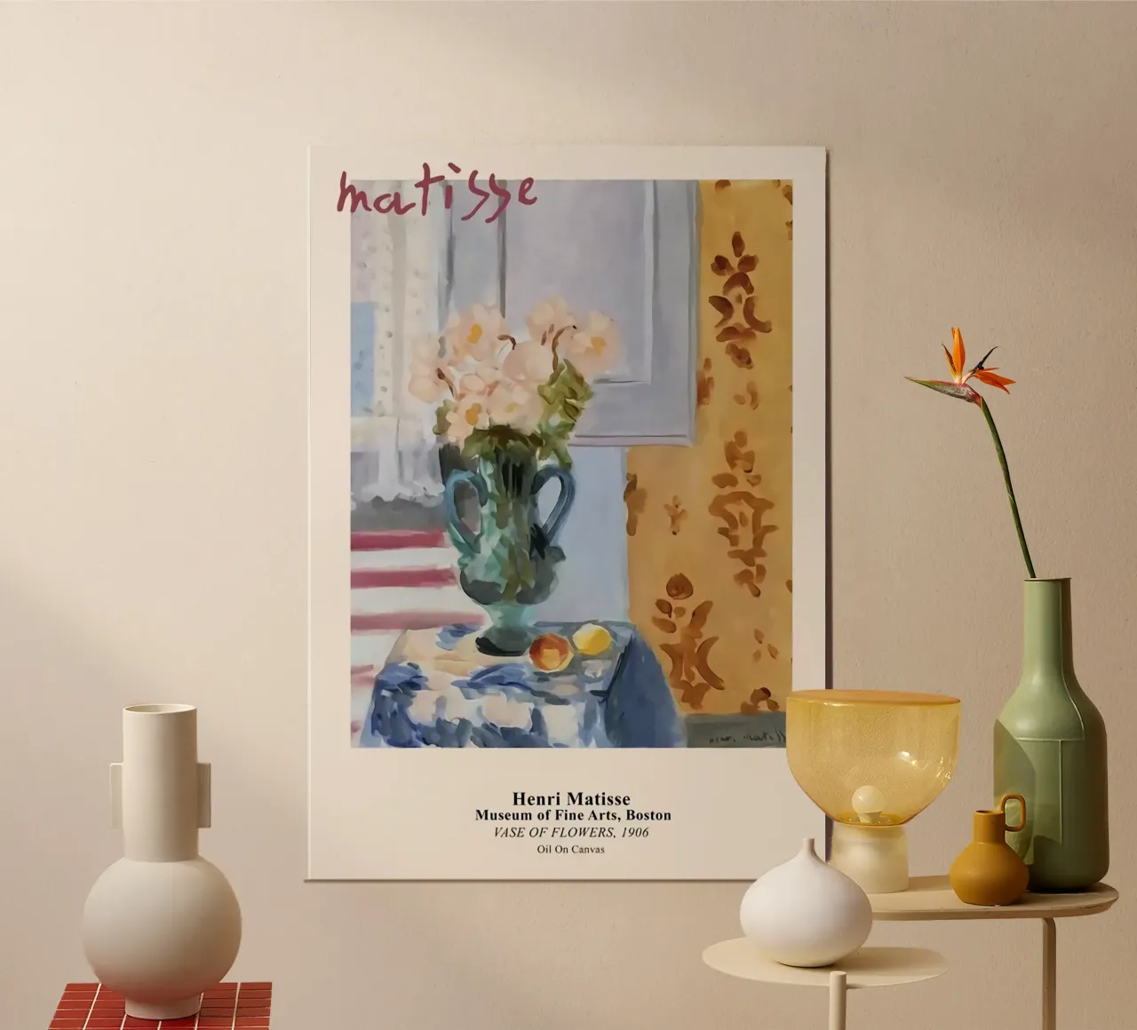 Henri Matisse Vaso di fiori, 1906 poster da The Poster UK