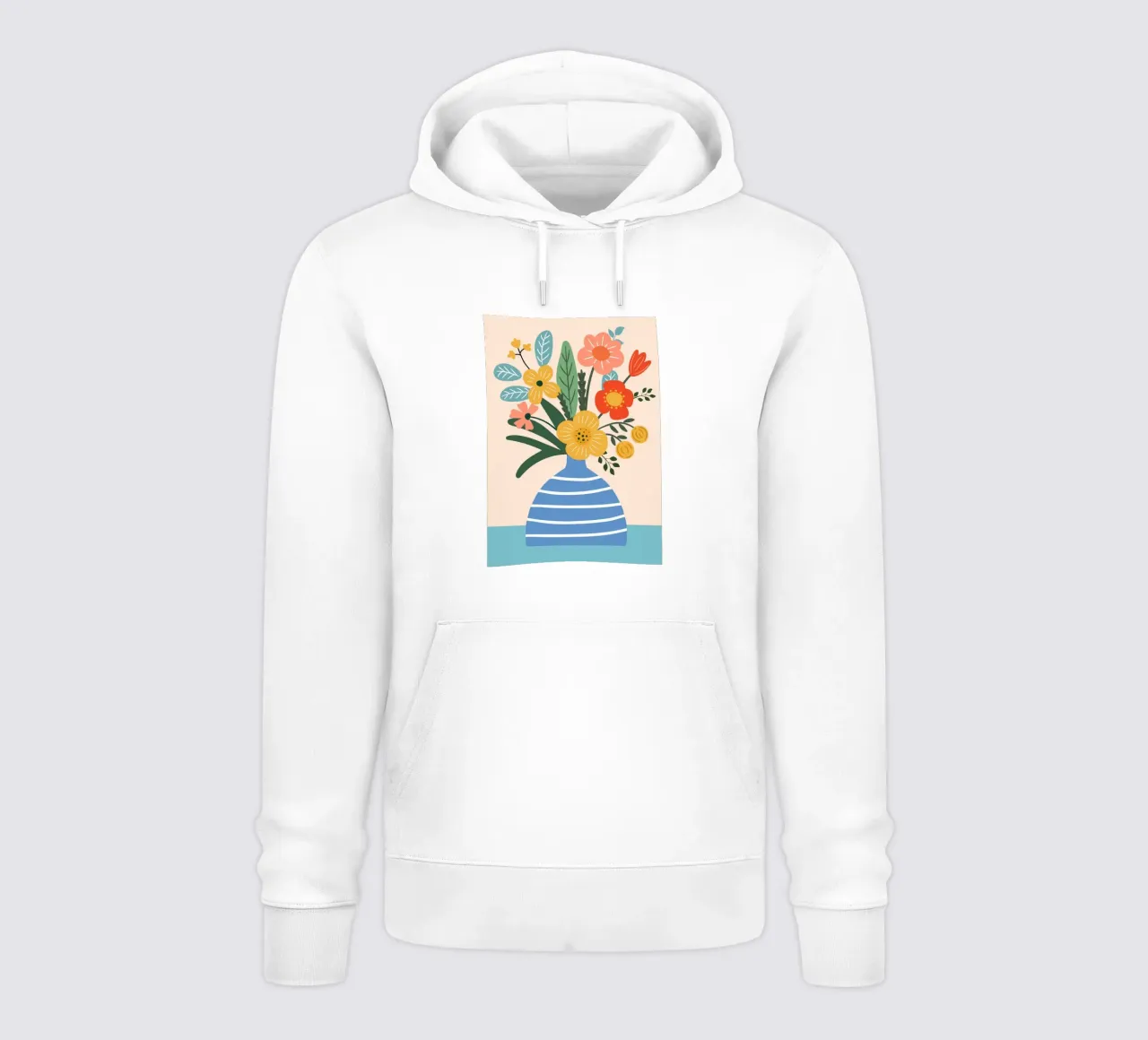 Colorful bouquet hoodie by LisaArtes