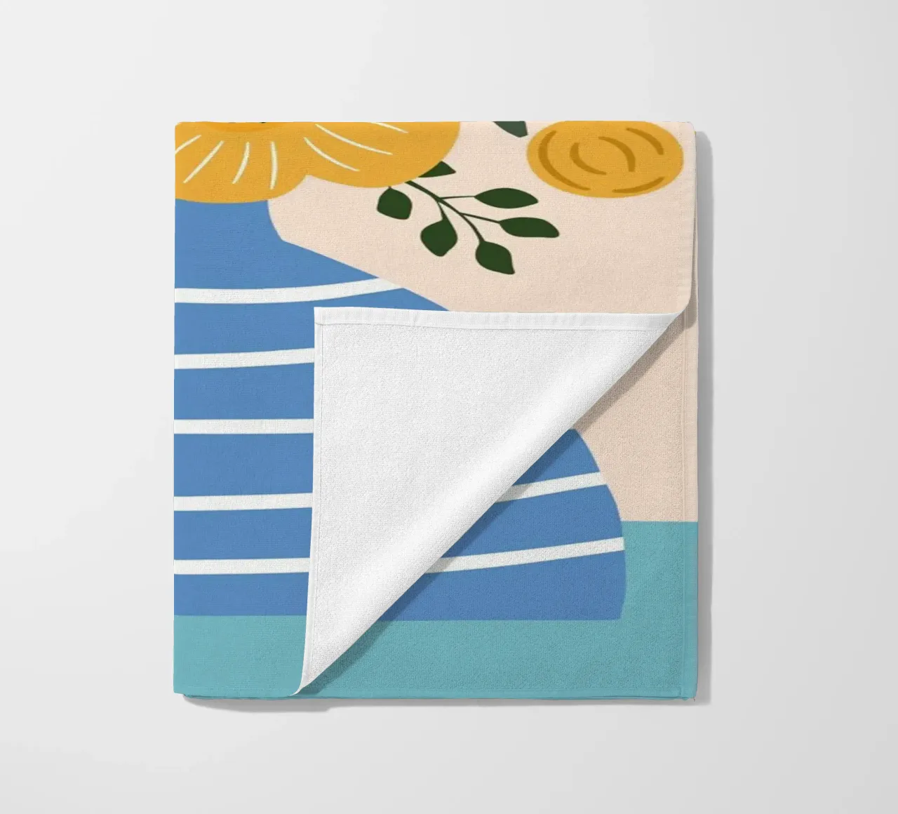 Colorful bouquet beach towel by LisaArtes