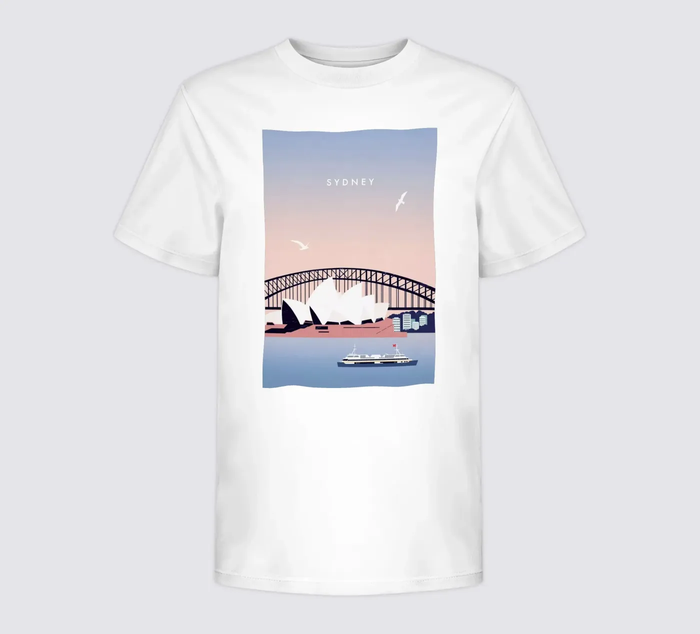 Sydney t-shirt bambini da Katinka Reinke