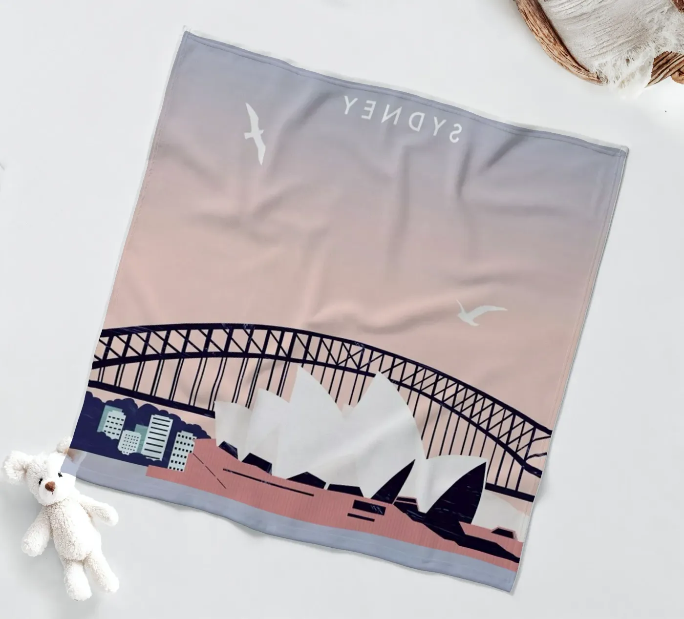 Sydney Fleecedecke von Katinka Reinke