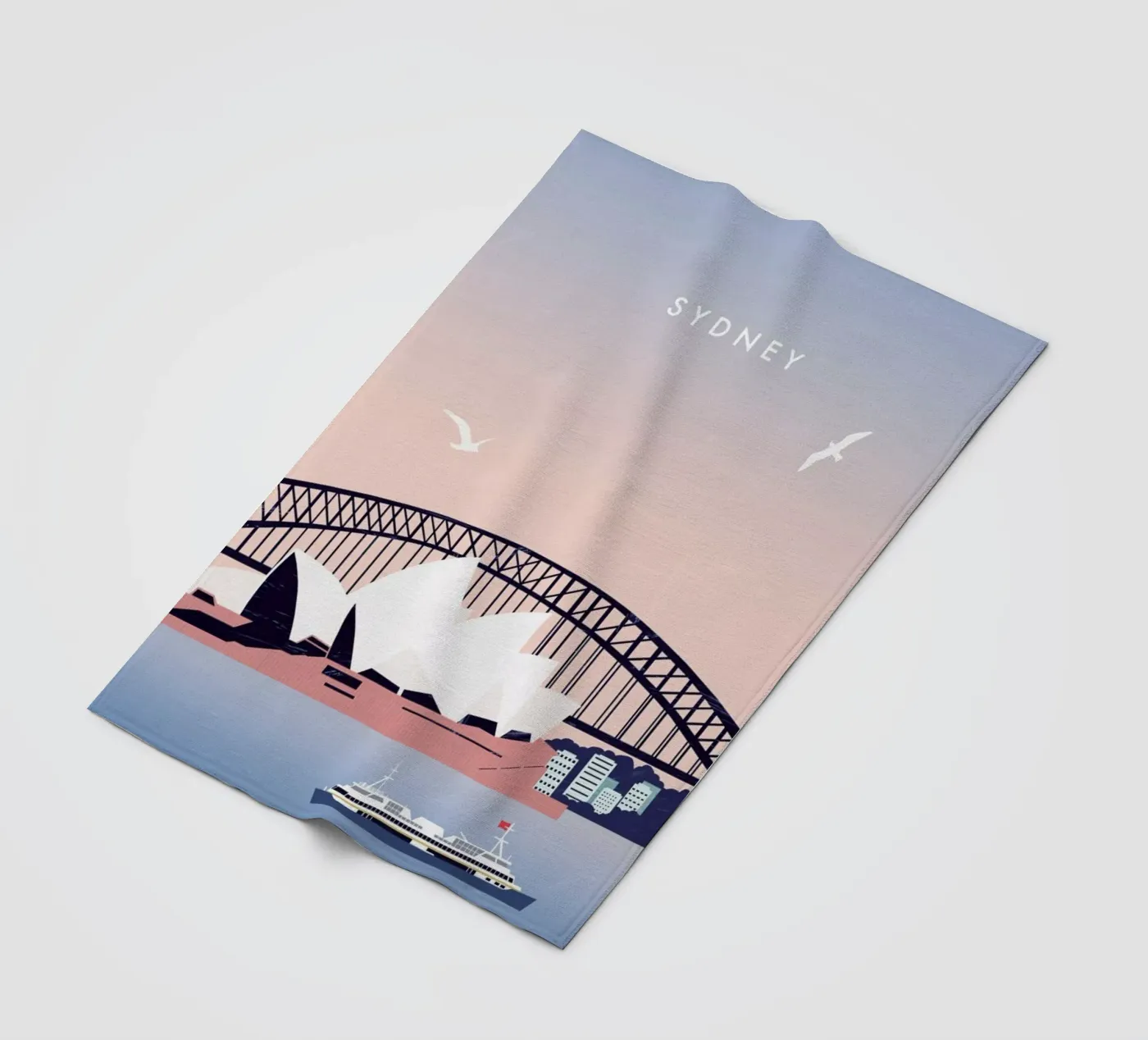 Sydney Fleecedecke von Katinka Reinke