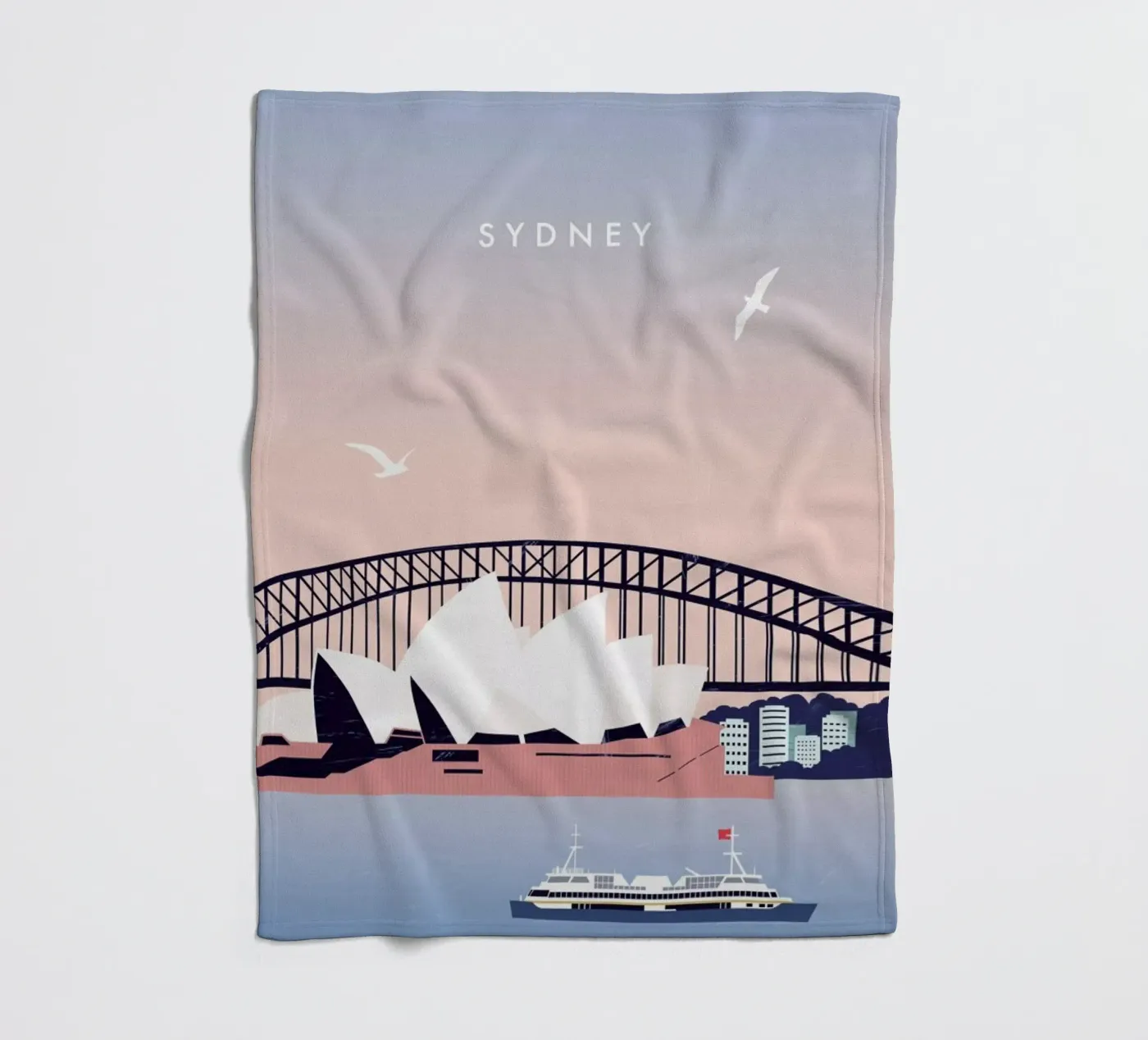 Sydney Fleecedecke von Katinka Reinke