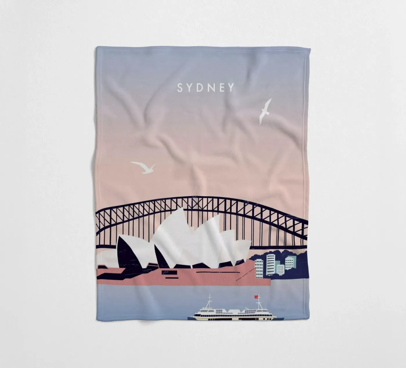 Sydney Fleecedecke von Katinka Reinke