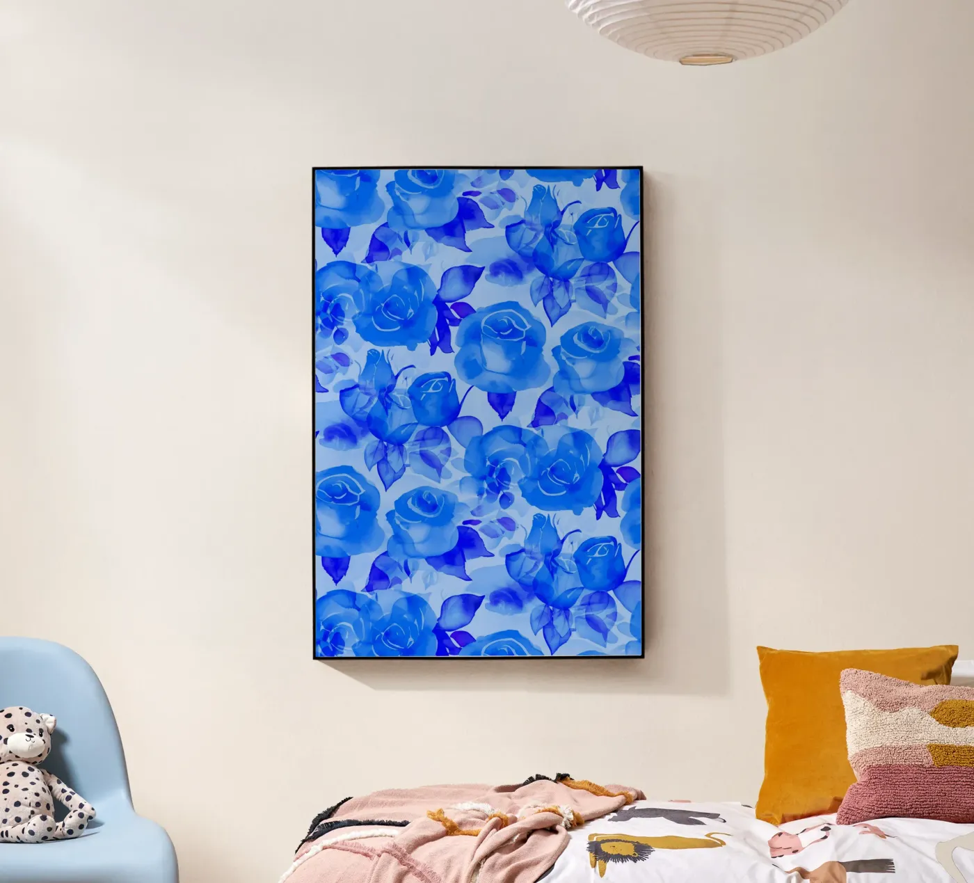 Stampa rose blu plexiglass da SilverPegasus