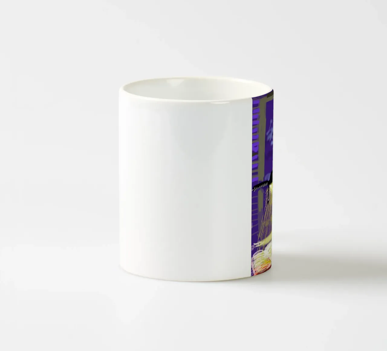lampada e libri tazza in ceramica da khanrosie