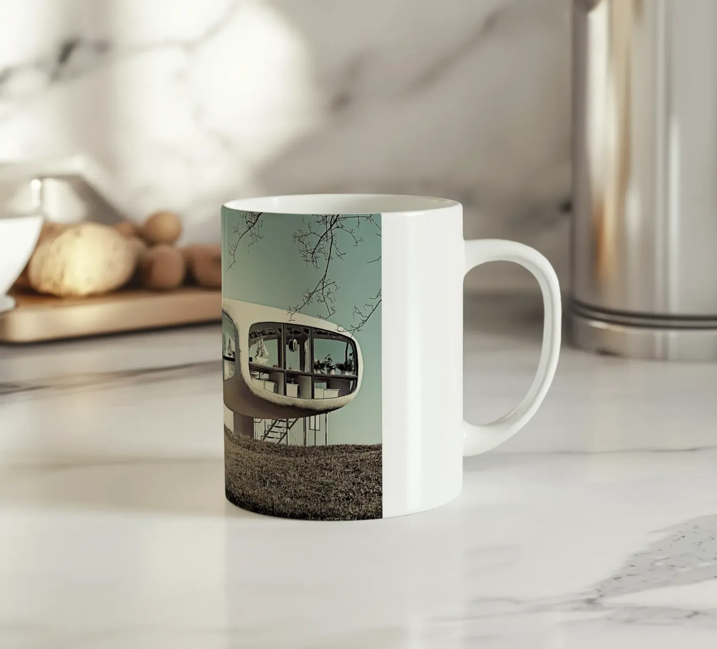 Binz 2 ceramic mug by Michael Belhadi