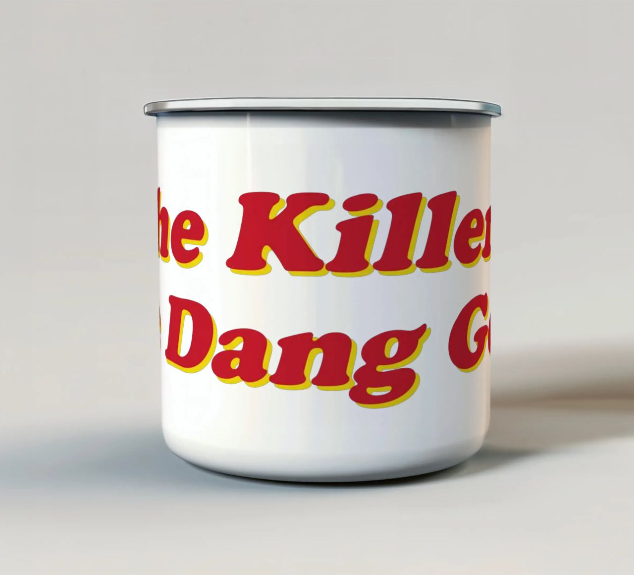The Killers Dang Good tazza in smalto da callmegreciaa