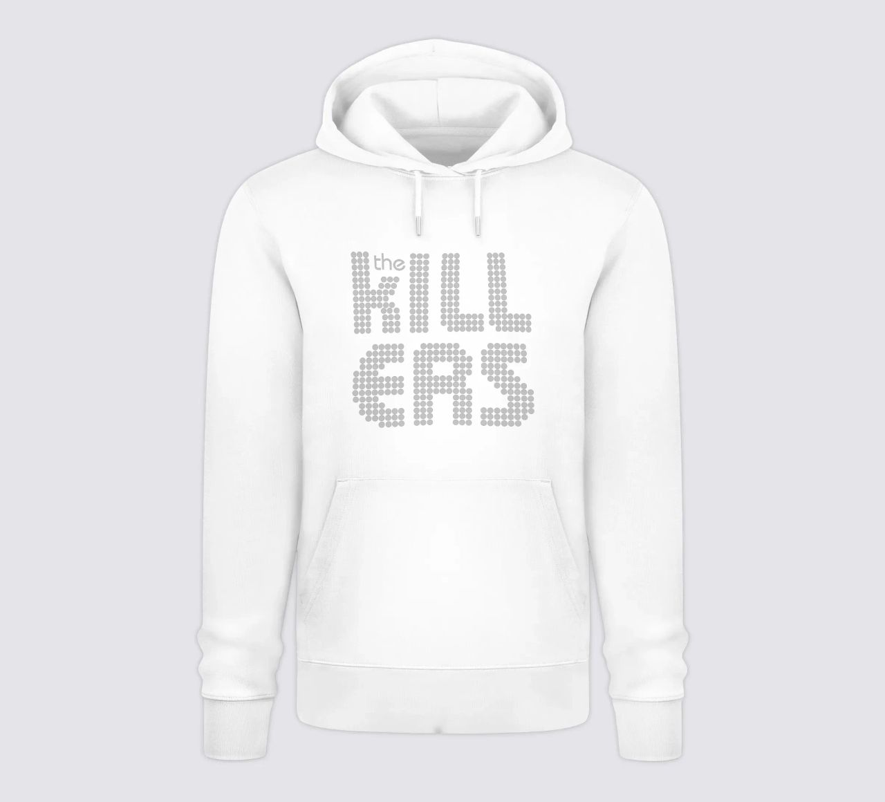 The Killers Distressed Stacked V1 felpa con cappuccio da callmegreciaa