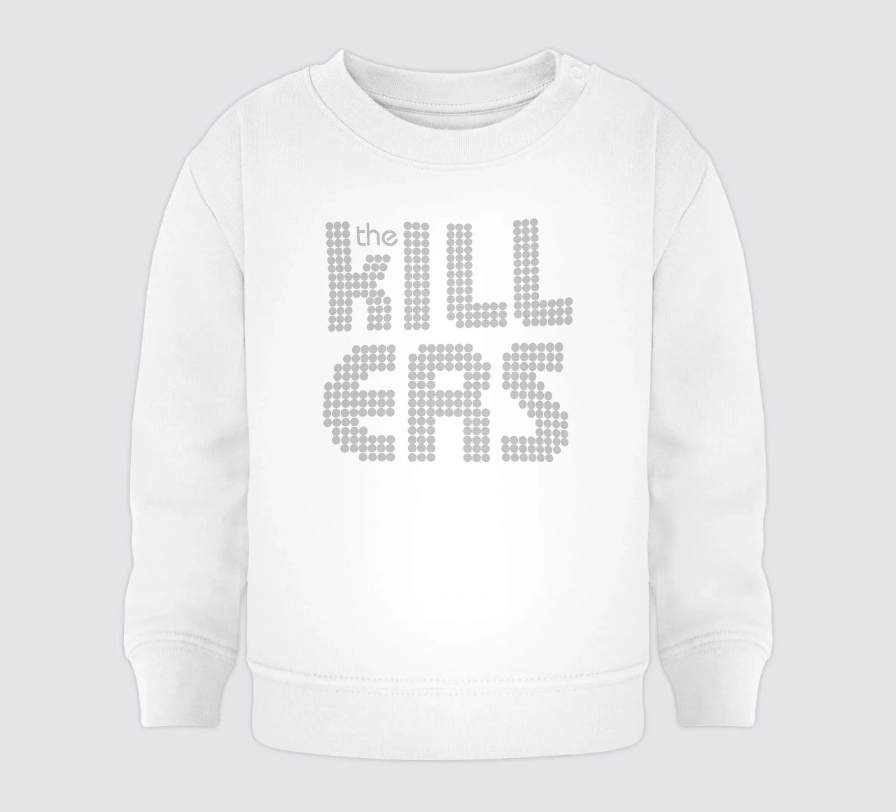 The Killers Distressed Stacked V1 felpa neonato da callmegreciaa