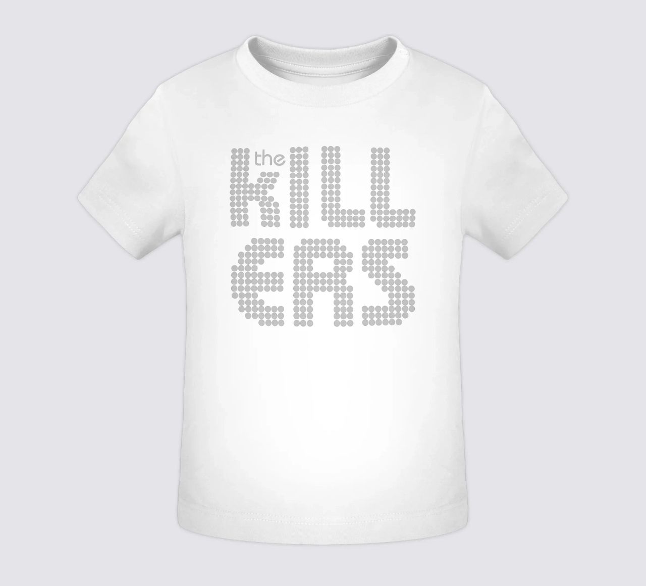 The Killers Distressed Stacked V1 maglietta neonato da callmegreciaa
