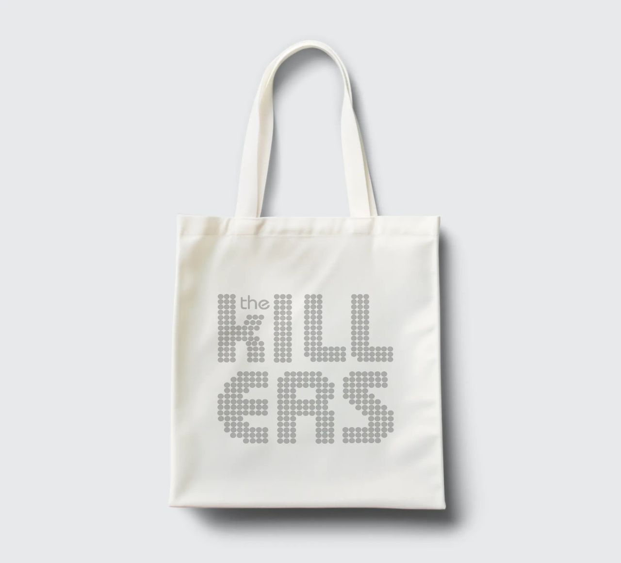 The Killers Distressed Stacked V1 borsa in juta da callmegreciaa