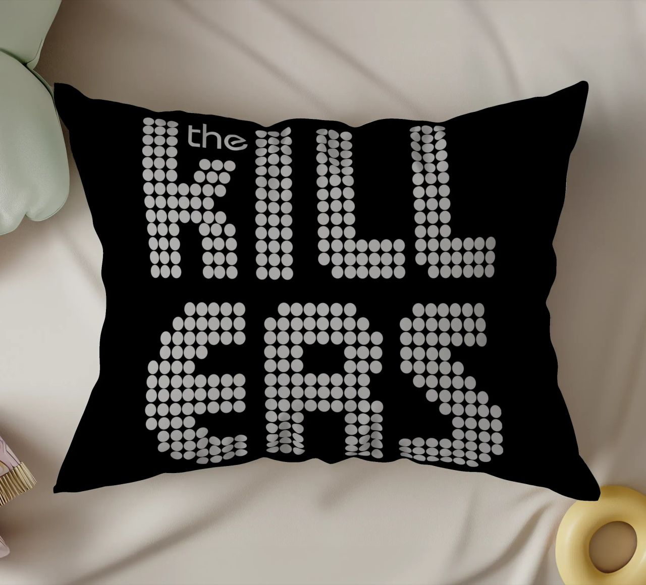 The Killers Distressed Stacked V1 cuscino da callmegreciaa