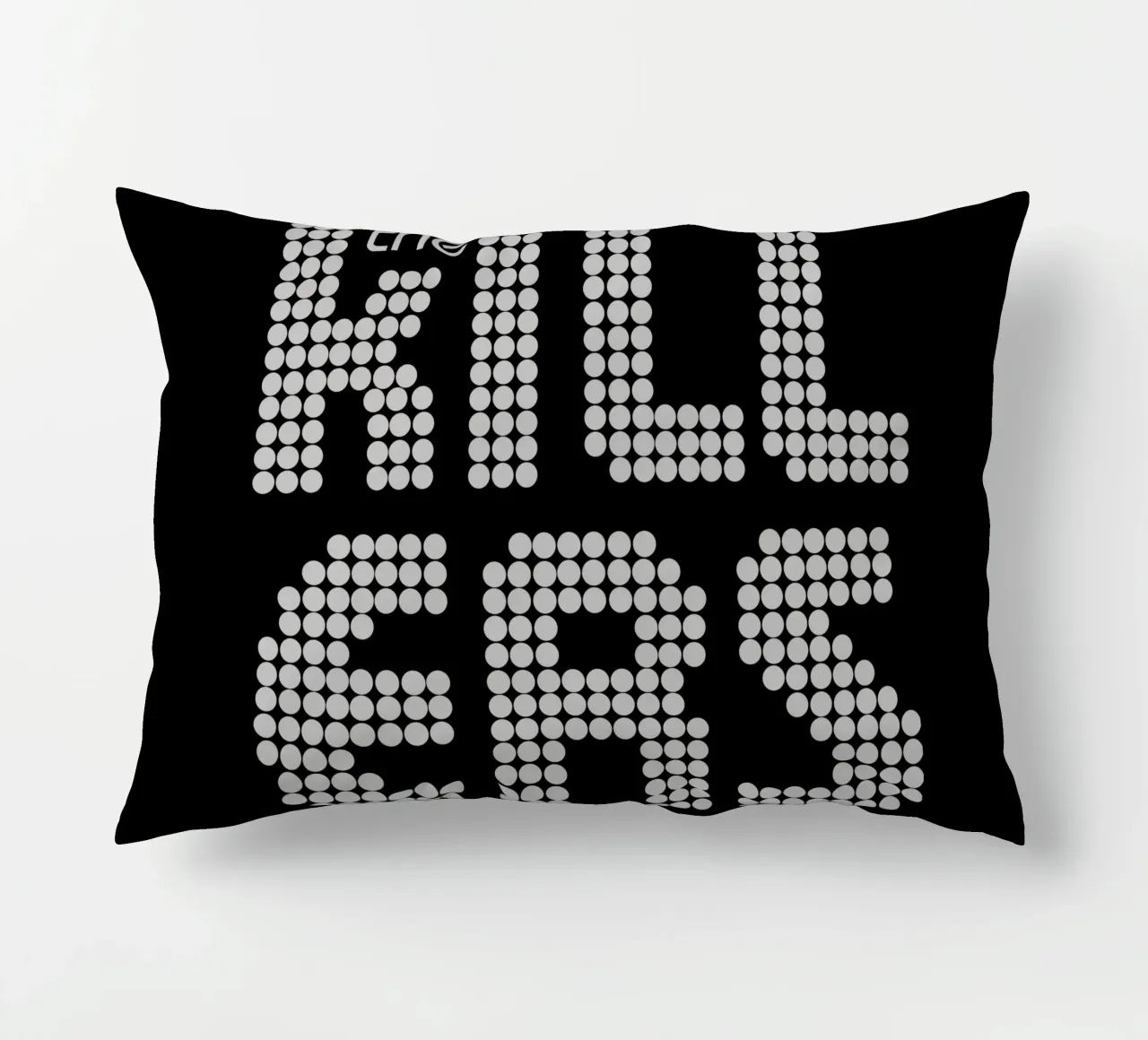 The Killers Distressed Stacked V1 Kissen von callmegreciaa