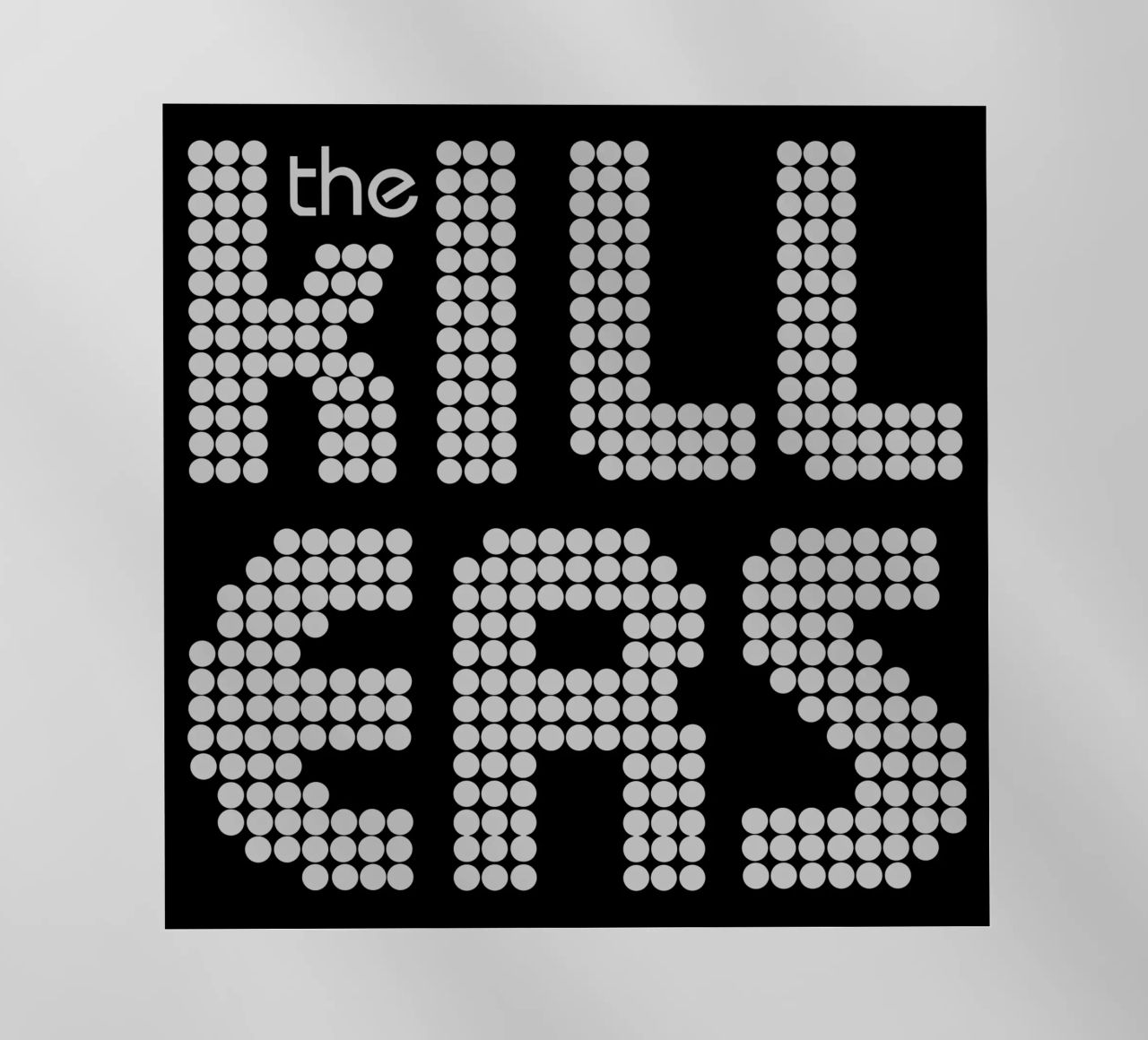 The Killers Distressed Stacked V1 pellicola backlit da callmegreciaa