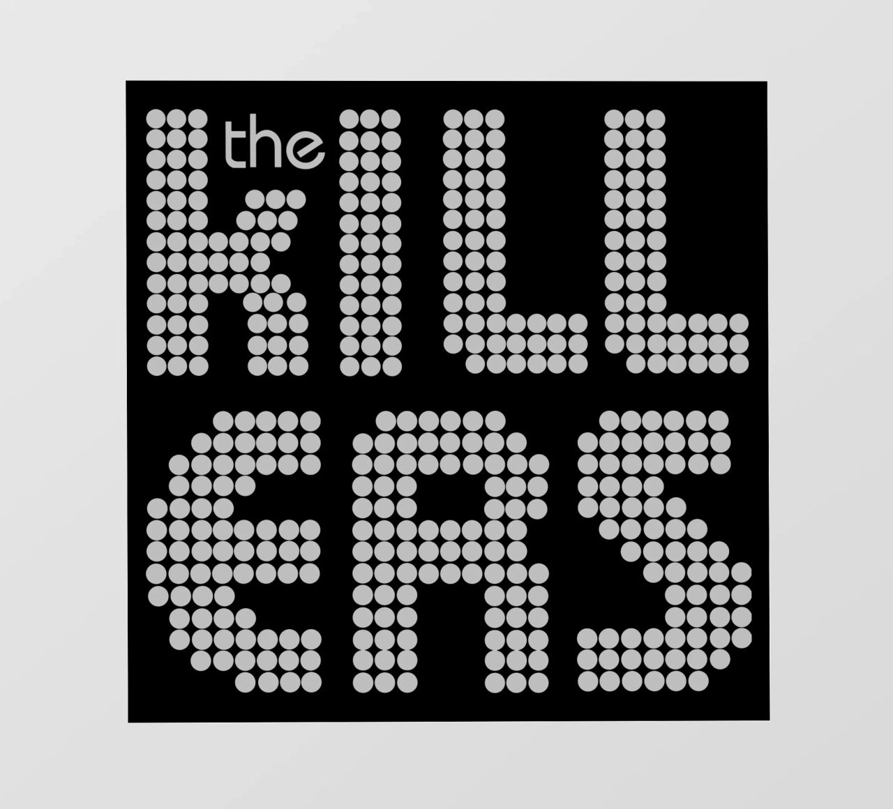 The Killers Distressed Stacked V1 pellicola backlit da callmegreciaa