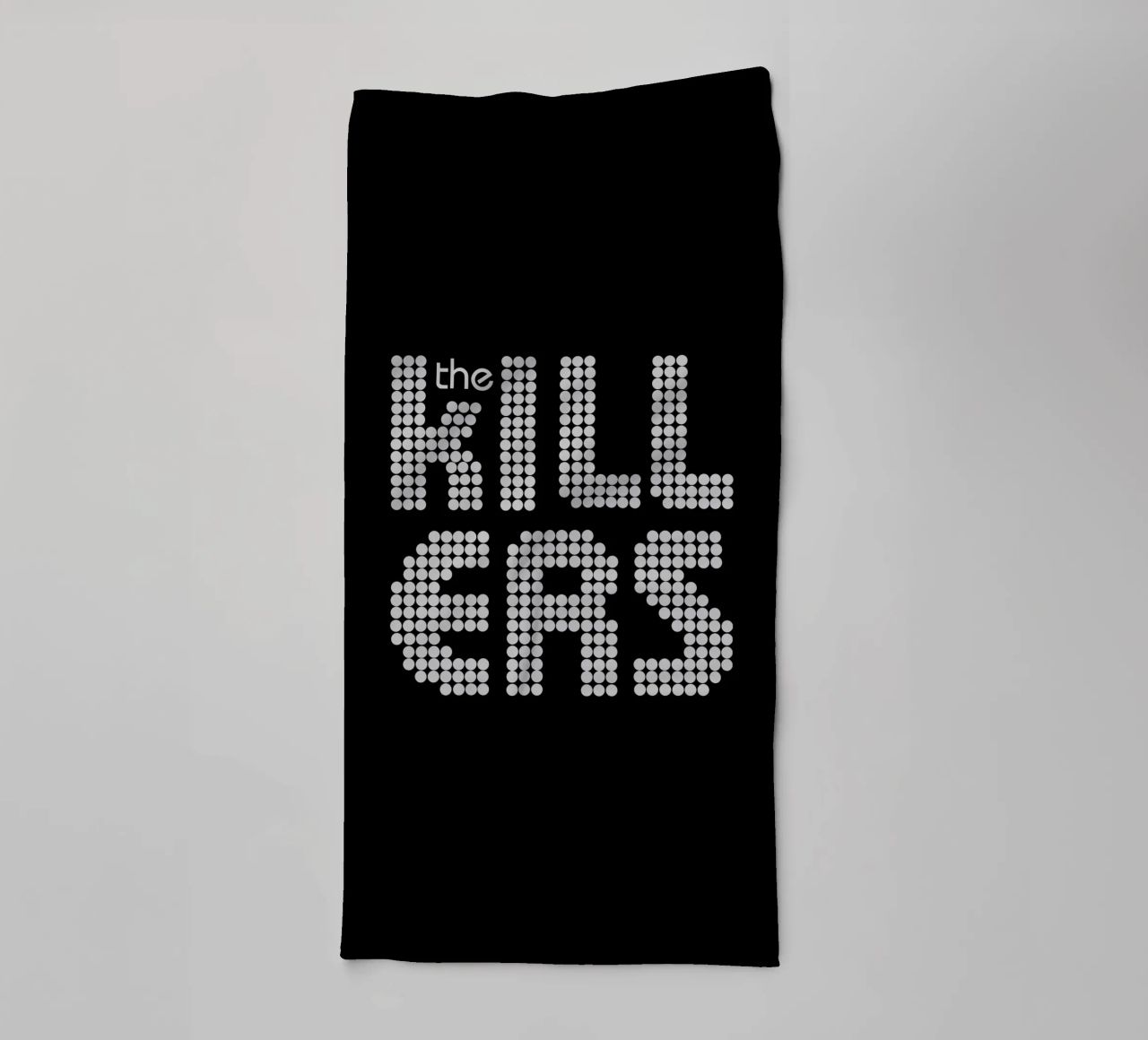 The Killers Distressed Stacked V1 asciugamano da bagno da callmegreciaa