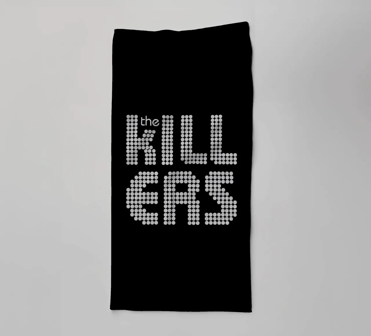 The Killers Distressed Stacked V1 towel by callmegreciaa