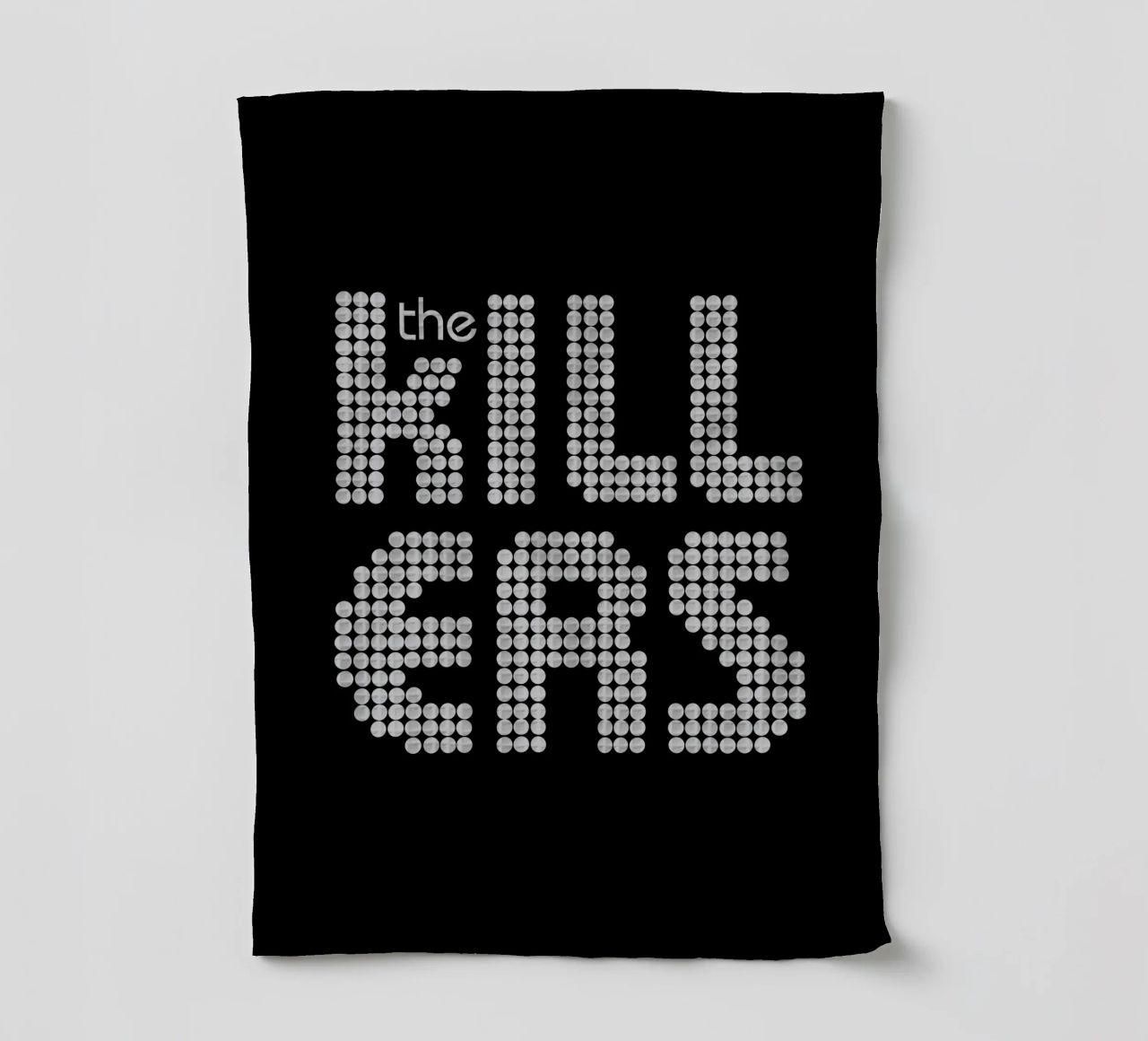 The Killers Distressed Stacked V1 canovaccio da cucina da callmegreciaa