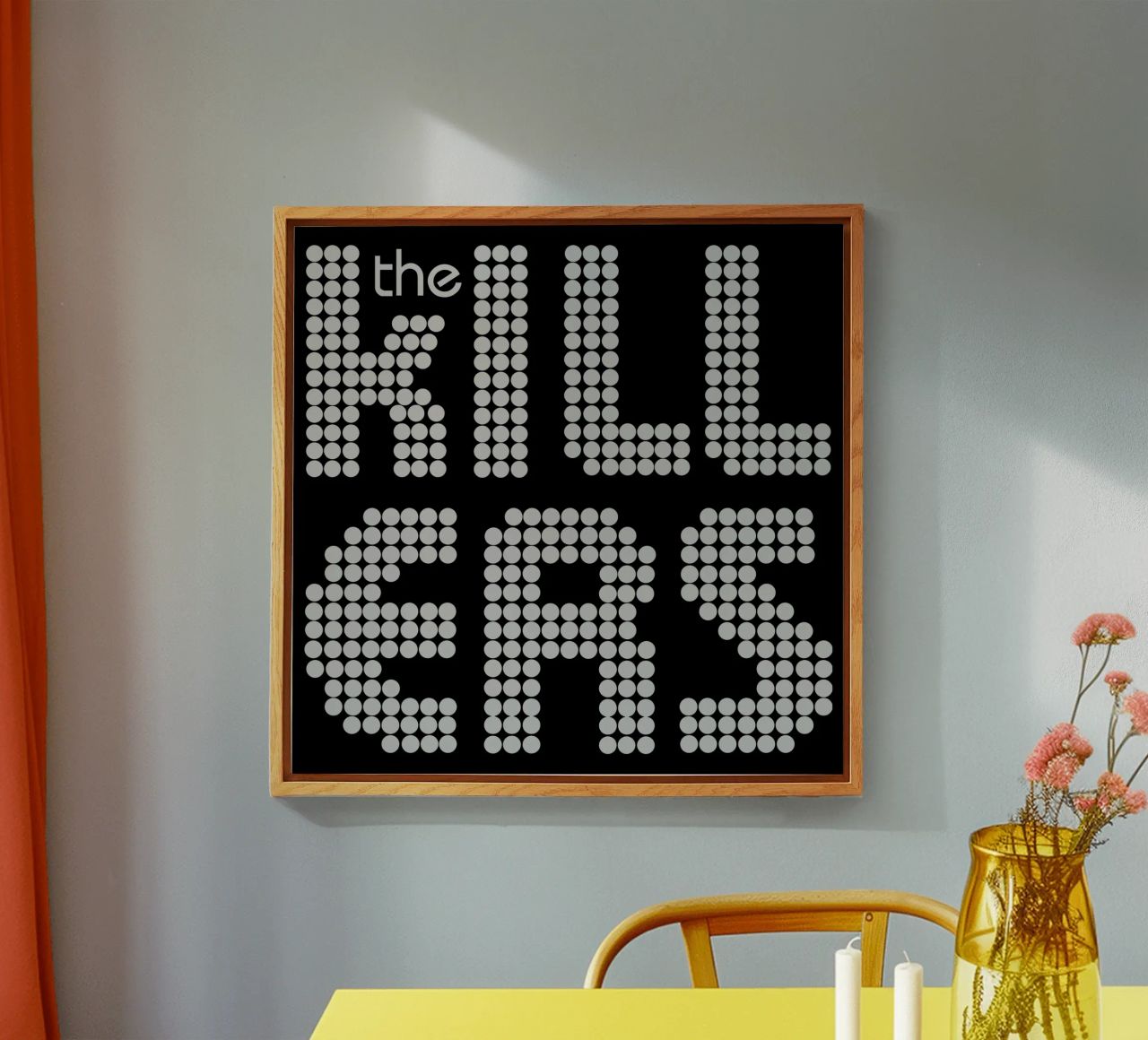 The Killers Distressed Stacked V1 plexiglass da callmegreciaa