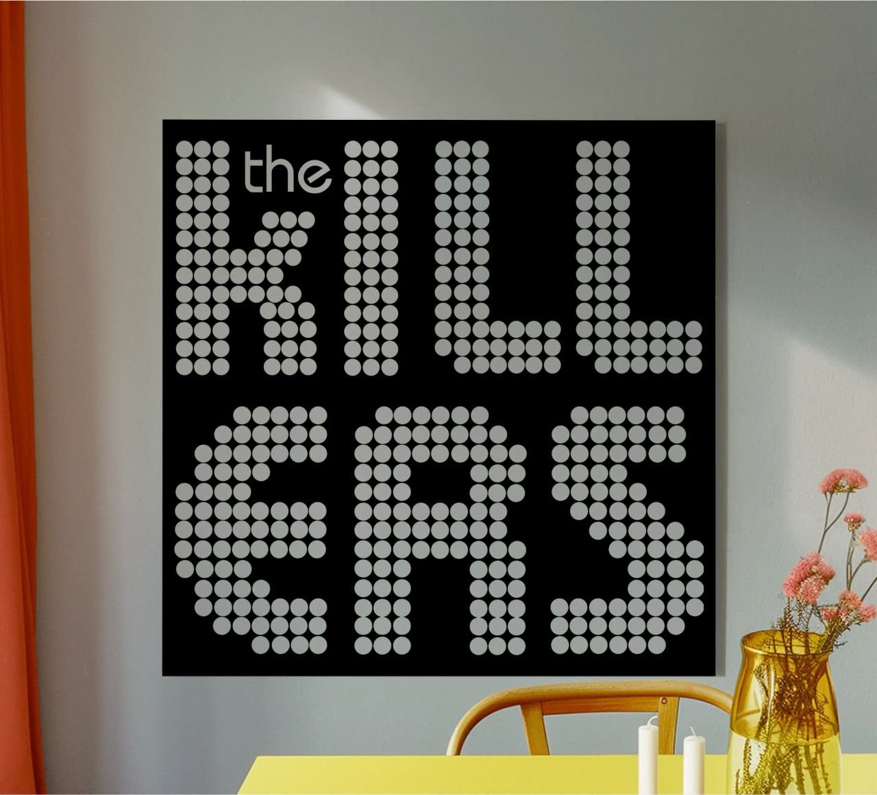 The Killers Distressed Stacked V1 plexiglass da callmegreciaa