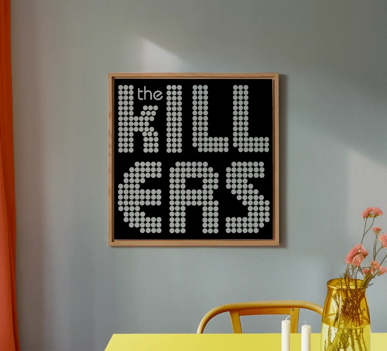 The Killers Distressed Stacked V1 pannello forex da callmegreciaa