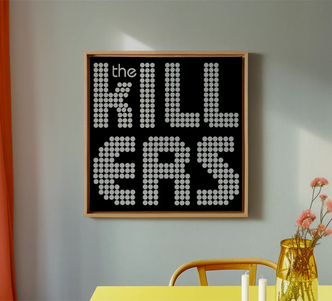 The Killers Distressed Stacked V1 tela da callmegreciaa