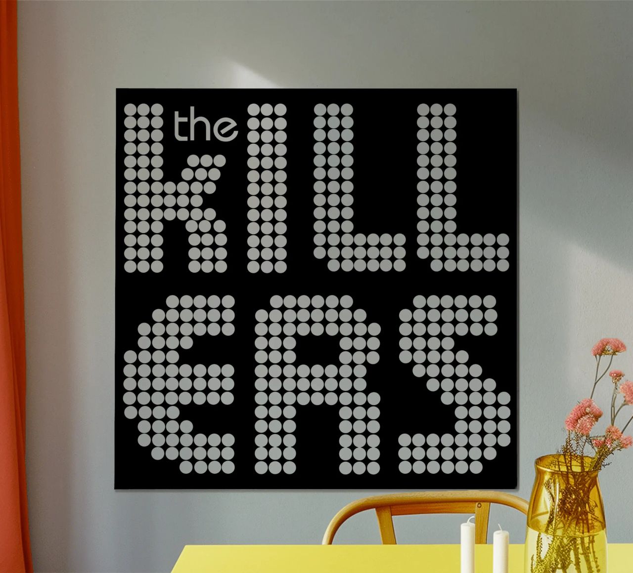 The Killers Distressed Stacked V1 poster da callmegreciaa