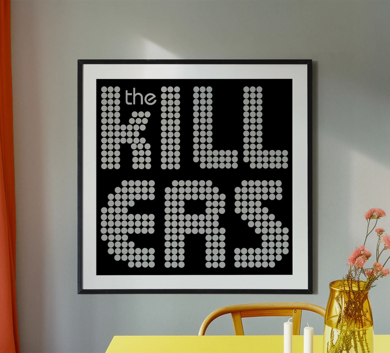 The Killers Distressed Stacked V1 poster da callmegreciaa