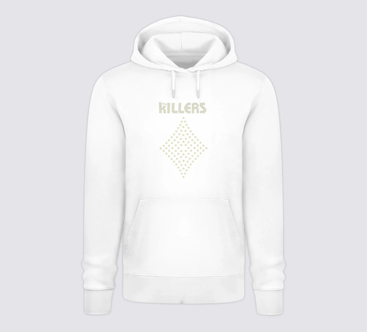 The Killers Distressed Stacked V2 felpa con cappuccio da callmegreciaa