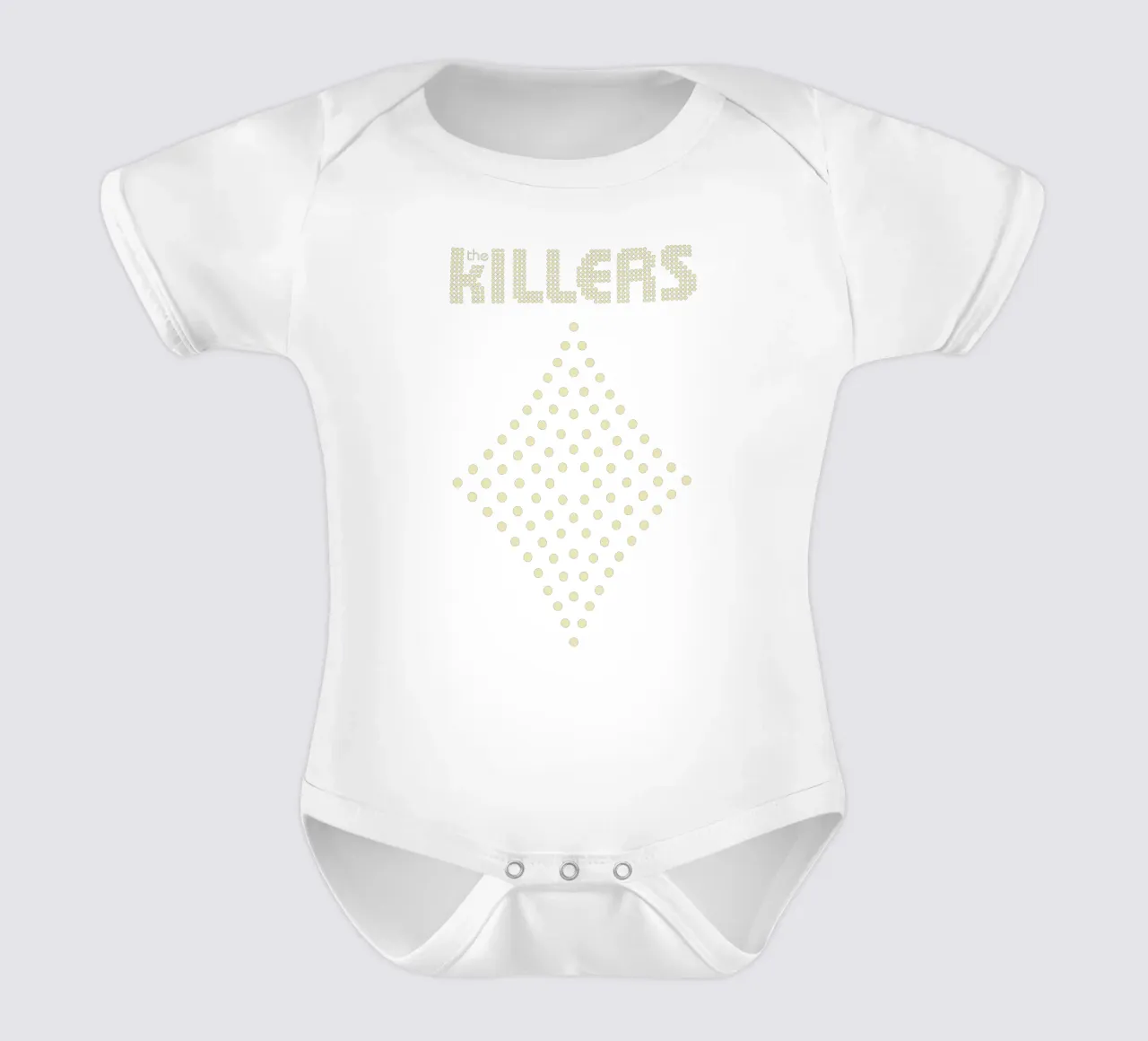 The Killers Distressed Stacked V2 body de bebé de callmegreciaa