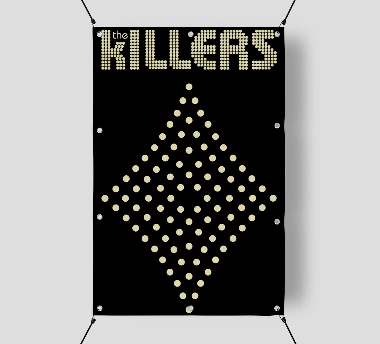 The Killers Distressed Stacked V2 telo in pvc da callmegreciaa