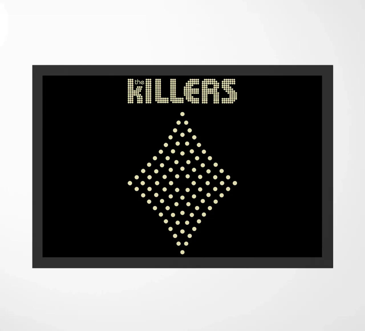 The Killers Distressed Stacked V2 deurmat van callmegreciaa