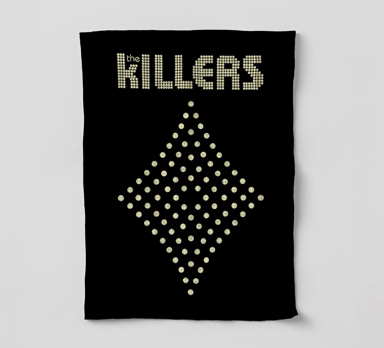 The Killers Distressed Stacked V2 canovaccio da cucina da callmegreciaa