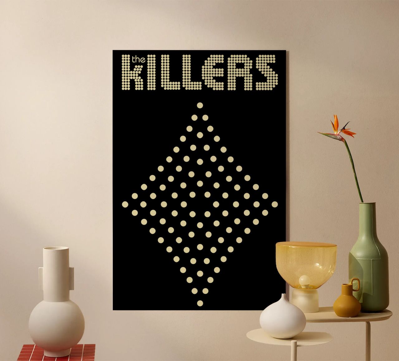 The Killers Distressed Stacked V2 plexiglass da callmegreciaa