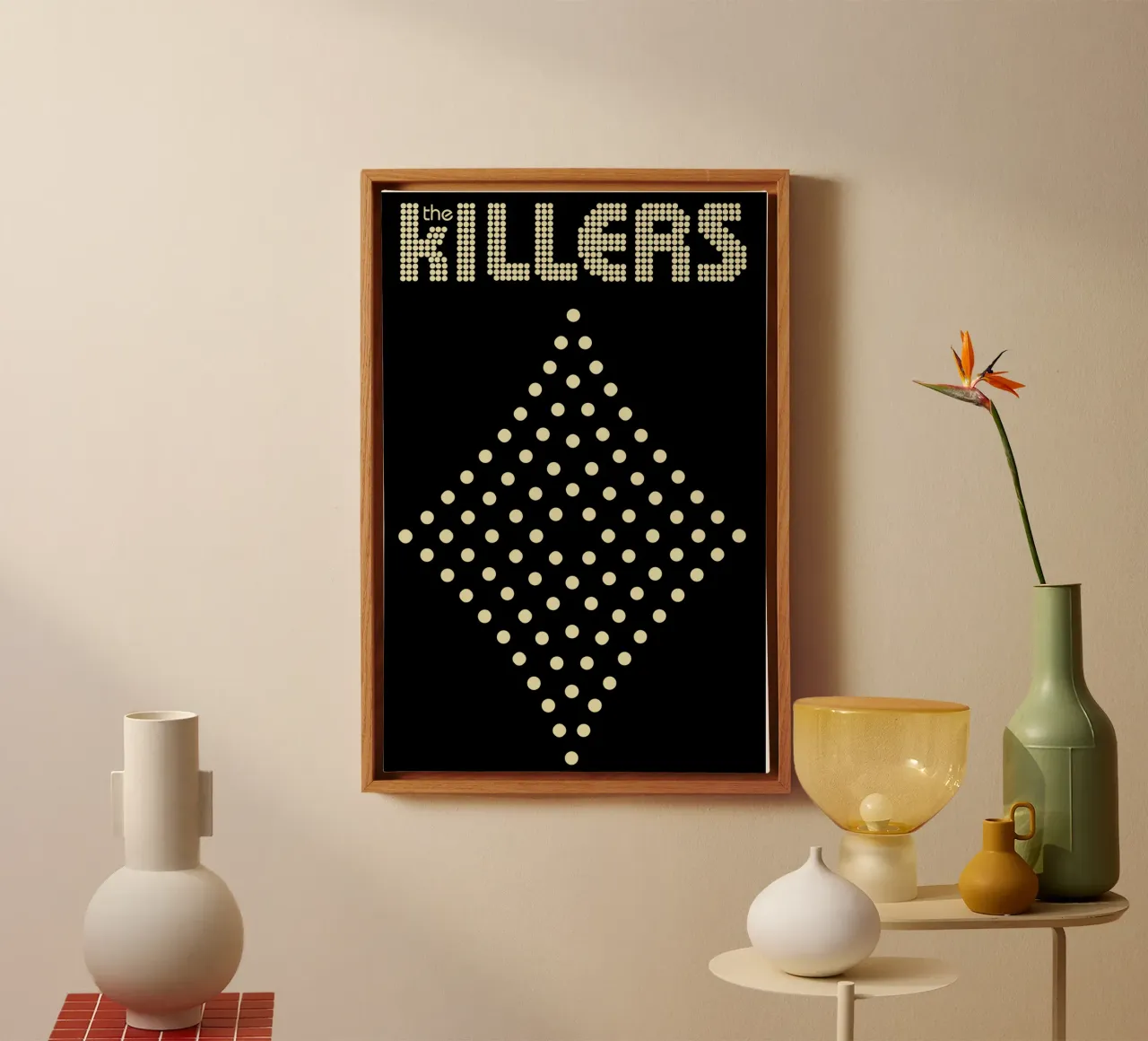 The Killers Distressed Stacked V2 tela da callmegreciaa