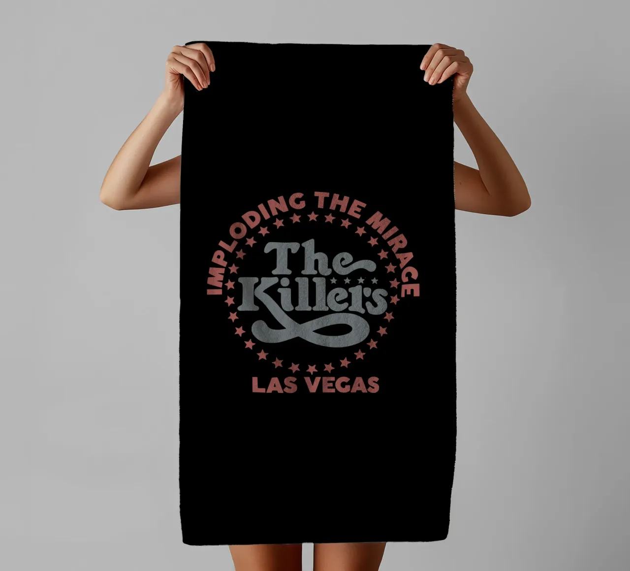 The Killers Imploding The Mirage Handtuch von callmegreciaa