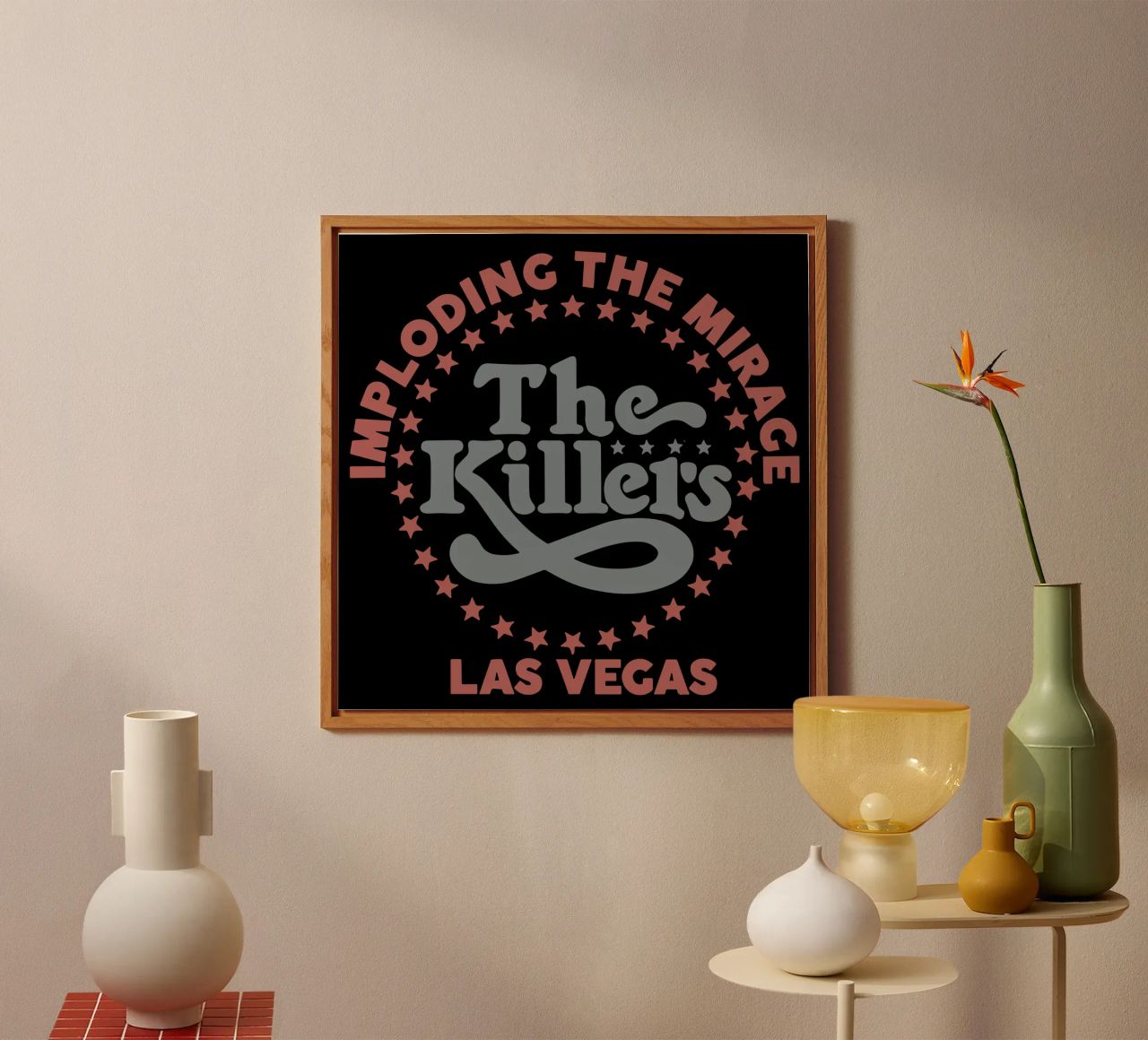 The Killers Imploding The Mirage alluminio dibond da callmegreciaa