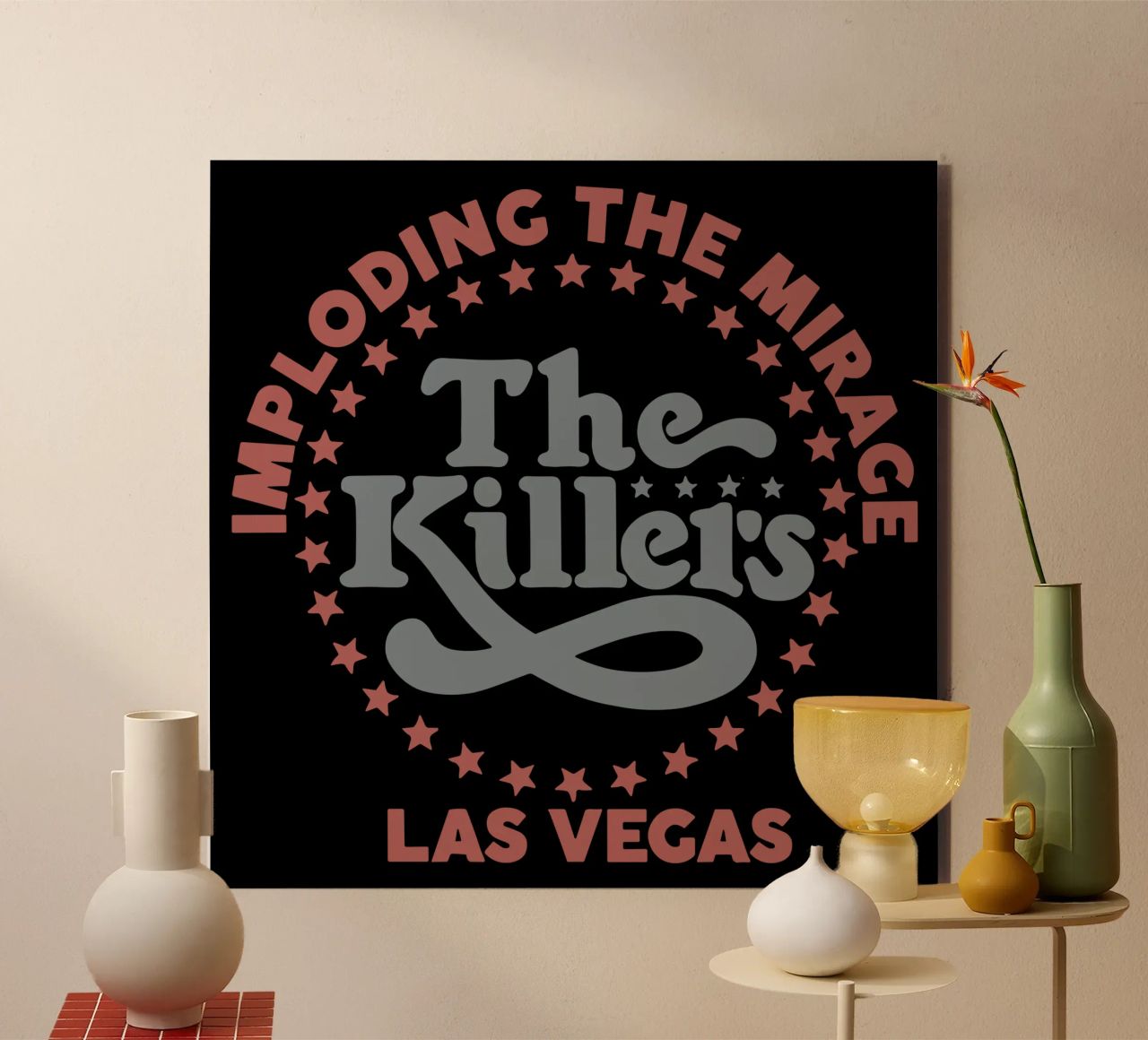The Killers Imploding The Mirage alluminio dibond da callmegreciaa