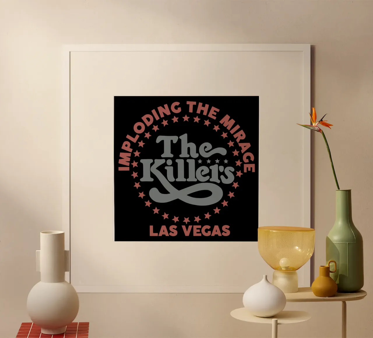 The Killers Imploding The Mirage Hahnemühle von callmegreciaa